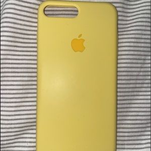 yellow Apple iPhone case